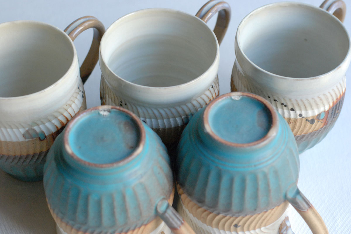 陶器_トルコ青鎬_